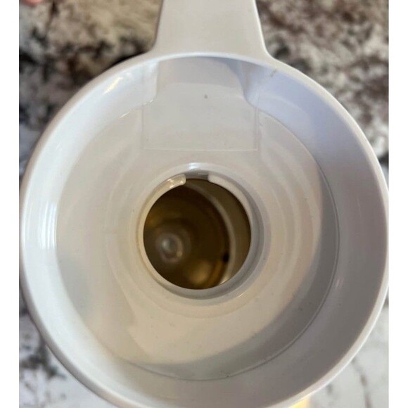 Vintage 1970's 32 oz Crown Corning Thermique Carafe Container Insulated - Picture 2 of 3